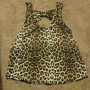 Leopard blouse